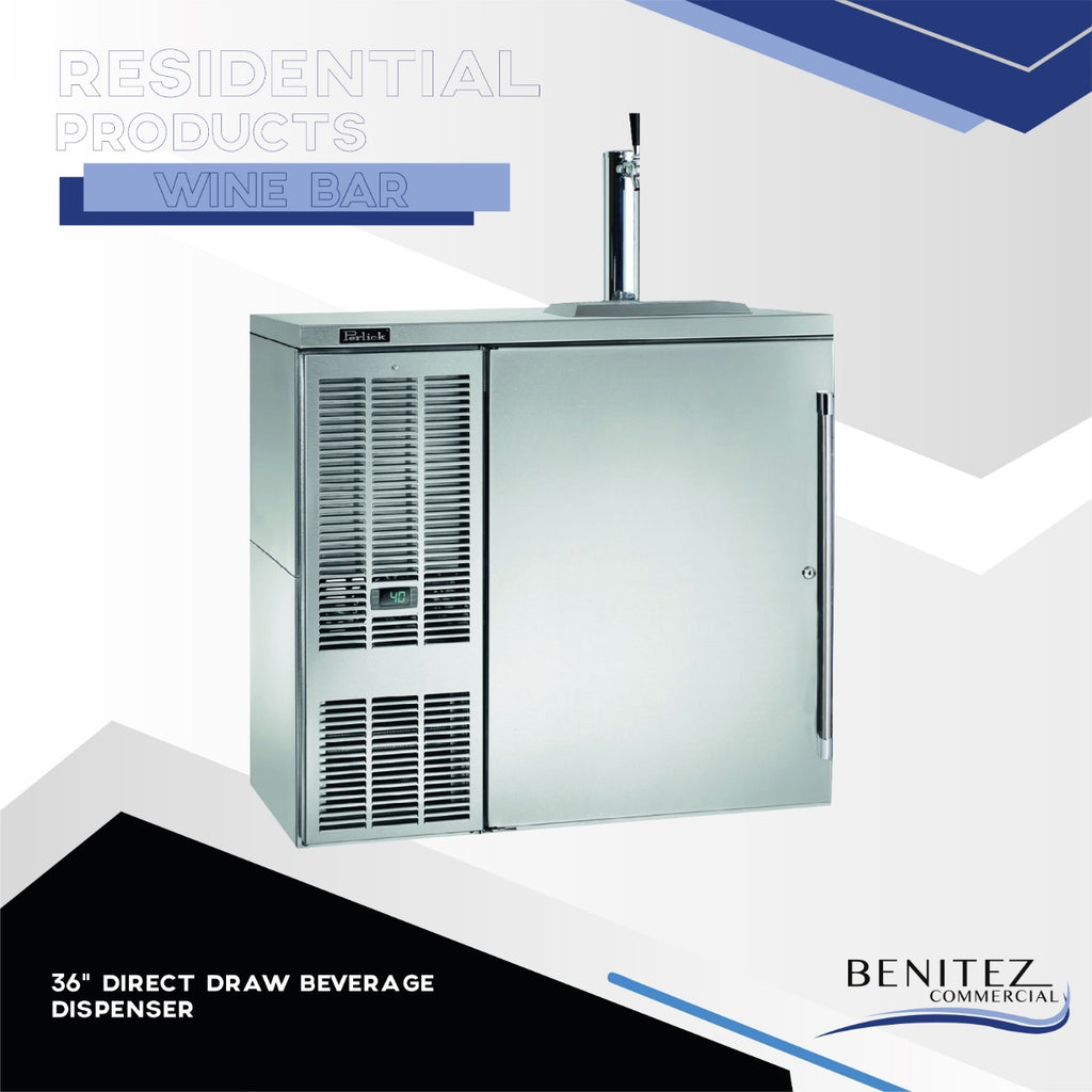 36" DIRECT DRAW BEVERAGE DISPENSER
