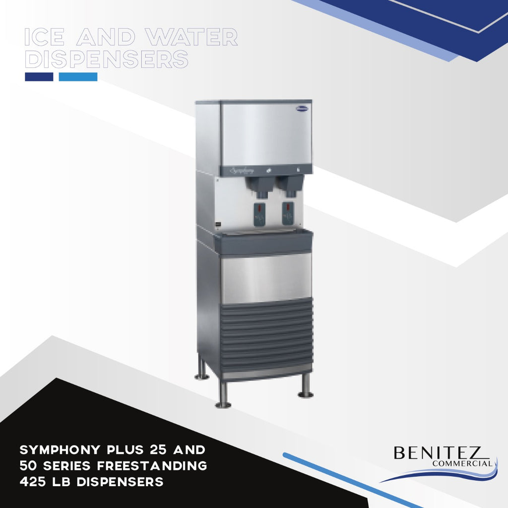 Symphony Plus 25 and 50 Series Freestanding 425 lb dispensers