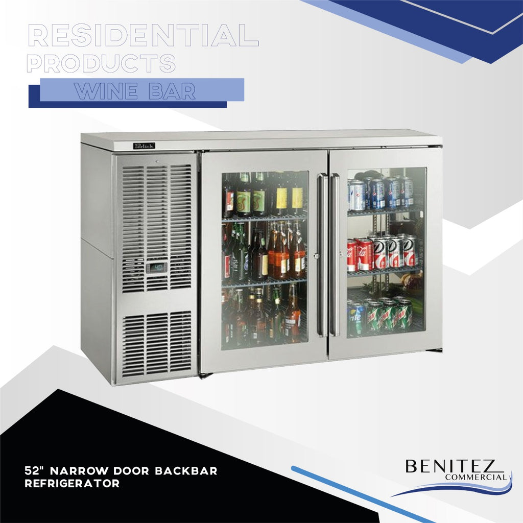 52" NARROW DOOR BACKBAR REFRIGERATOR