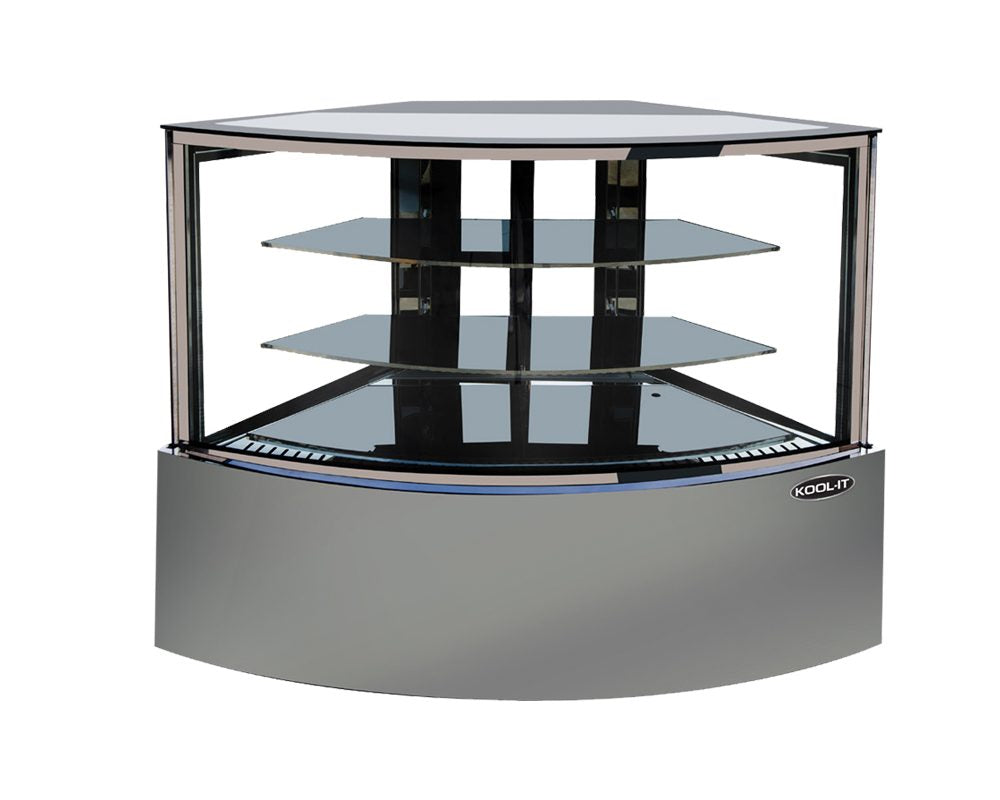 KBF-C Corner Glass Display Case