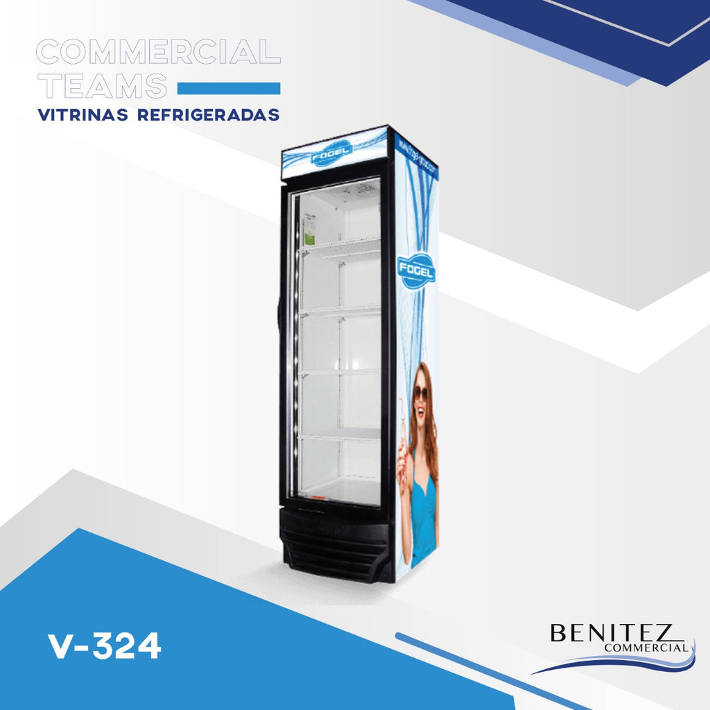 VERTICAL GLASS DOOR REFRIGERATORS V-324