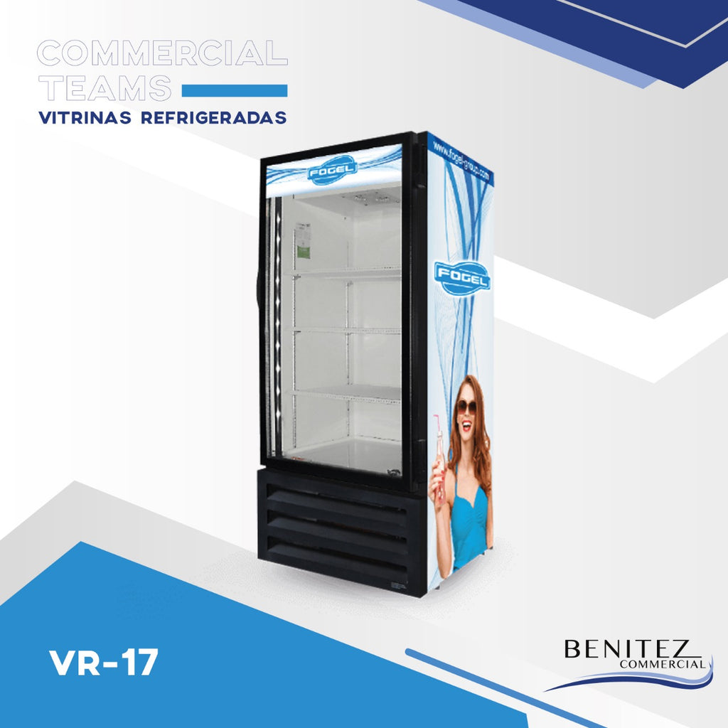 VERTICAL GLASS DOOR REFRIGERATORS VR-17
