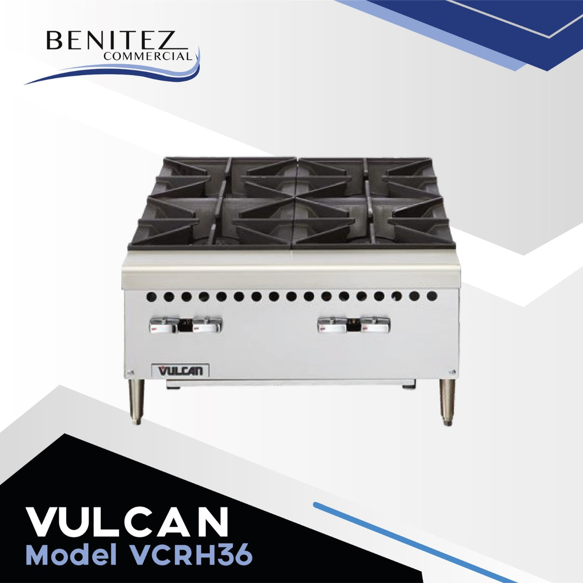 Vulcan VCRH36 Hotplate Gas Countertop