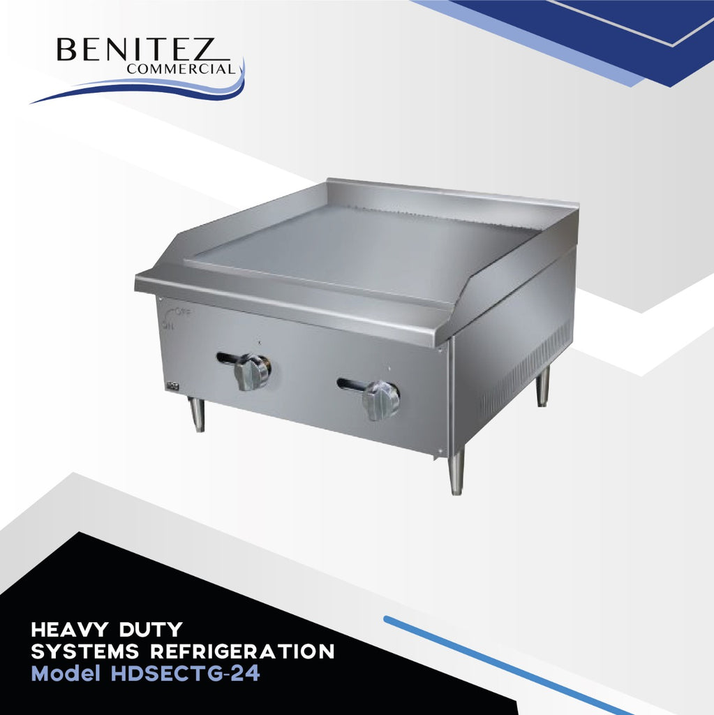Griddle countertop HDSECTG‐24