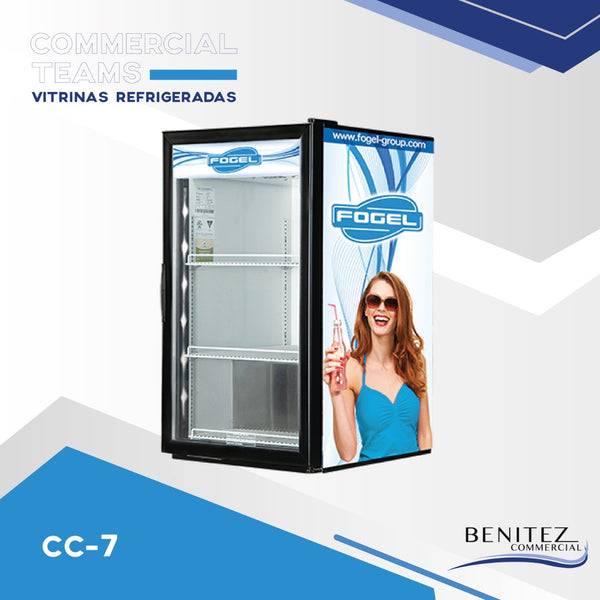 VERTICAL GLASS DOOR REFRIGERATORS CC-7