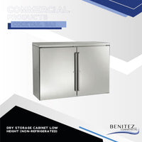 DRY STORAGE CABINET STANDARD HEIGHT (NON-REFRIGERATED) DB72