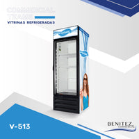 VERTICAL GLASS DOOR REFRIGERATORS V-513