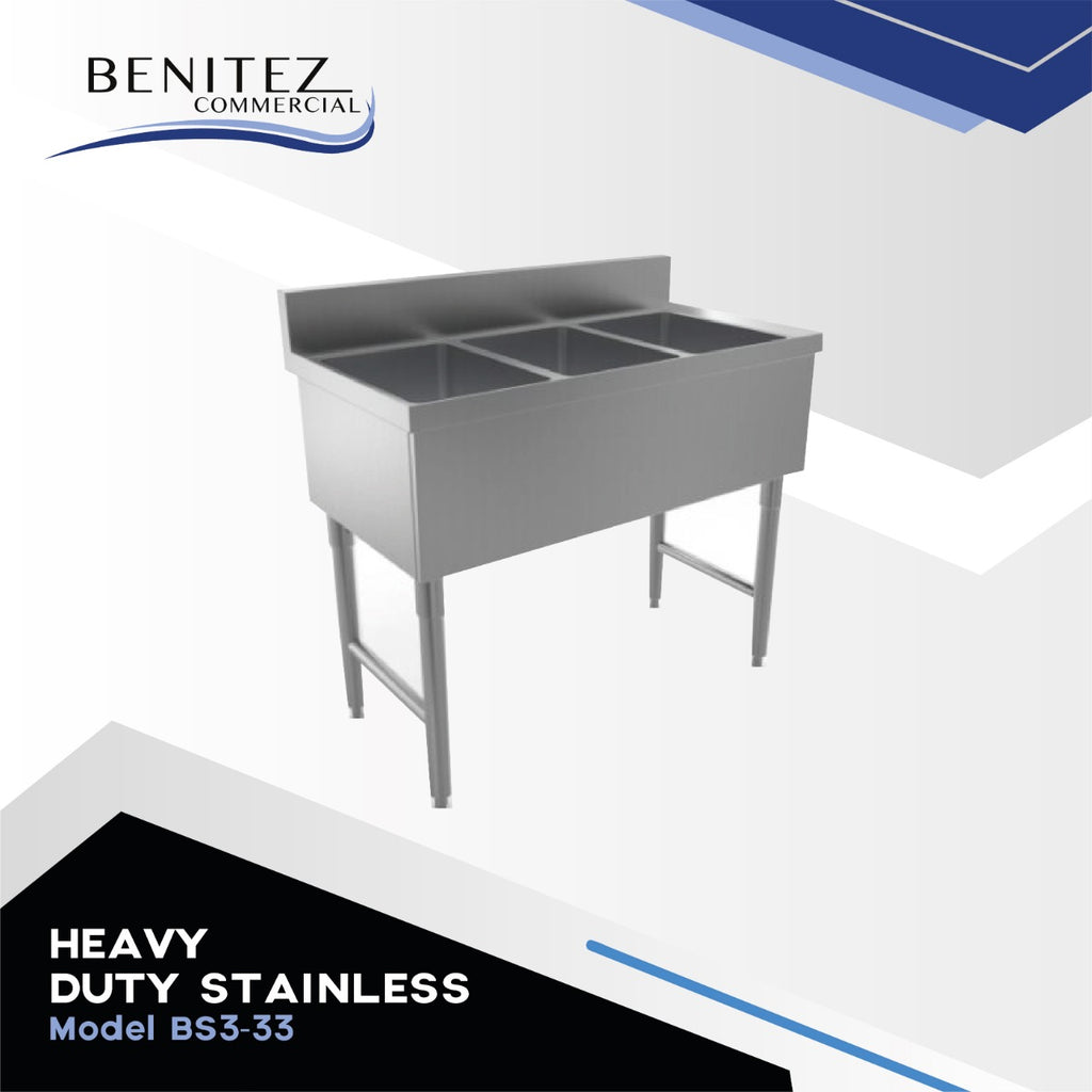 Heavy Duty Stainless Model BS3-33