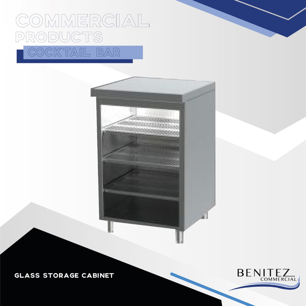 GLASS STORAGE CABINET-DBGS-24