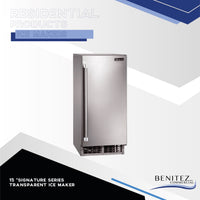 15" SIGNATURE SERIES CLEAR ICE MAKER