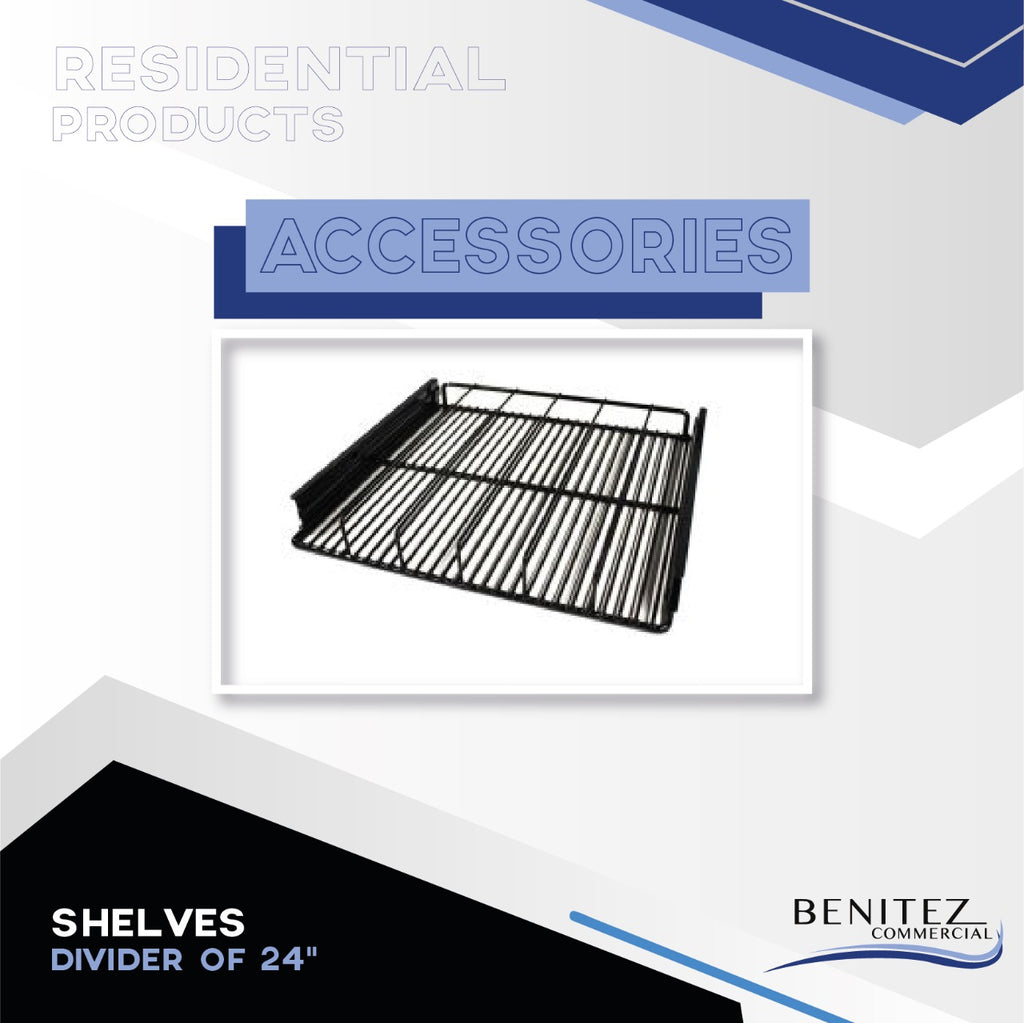 24" DIVIDER SHELF