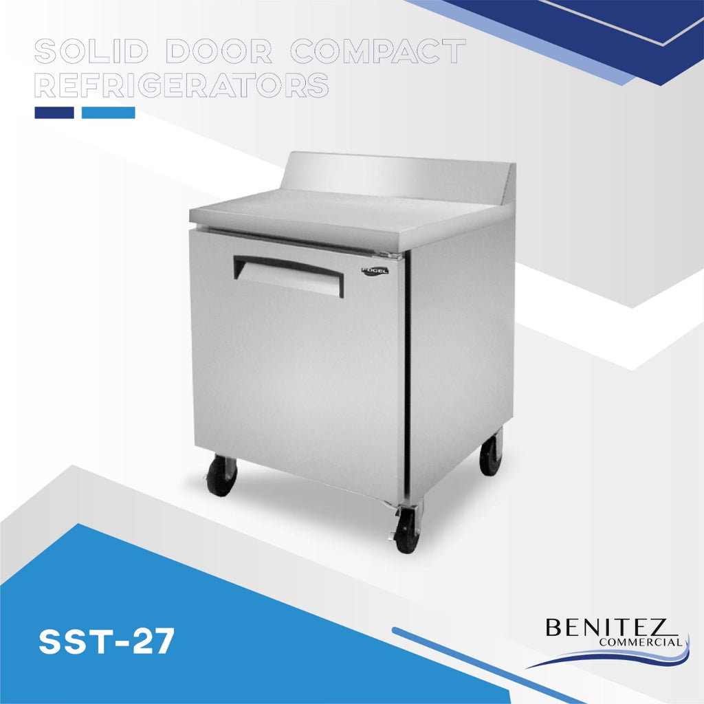 SOLID DOOR COMPACT REFRIGERATORS SST-27