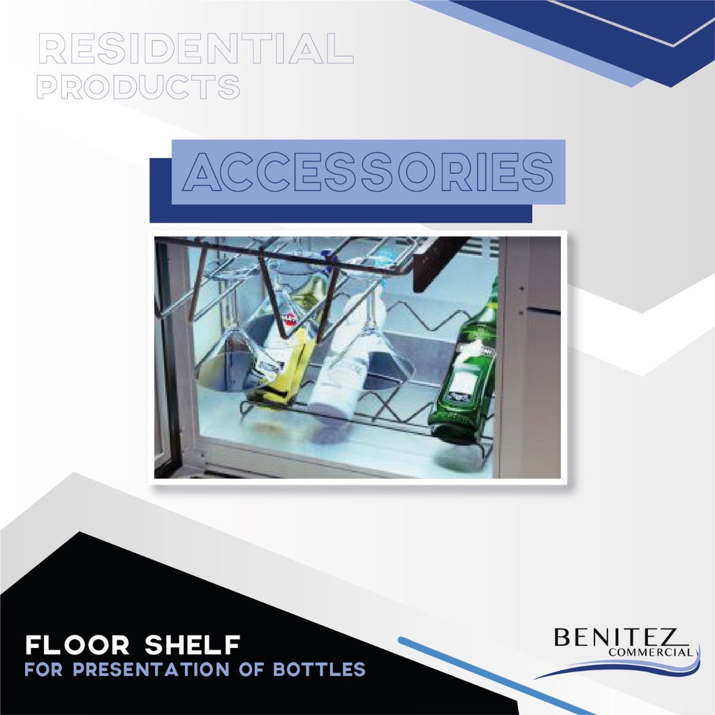 BOTTLE PRESENTATION FLOOR RACK