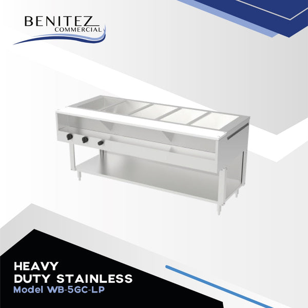 Heavy Duty Stainless Model WB‐5GC‐LP