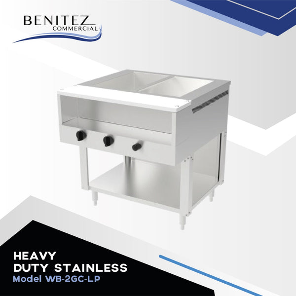 Heavy Duty Stainless Model WB‐2GC‐LP