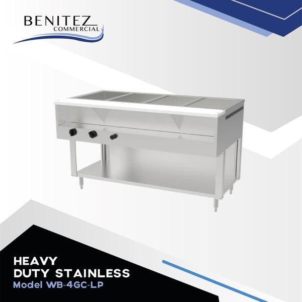 Heavy Duty Stainless Model WB‐4GC‐LP