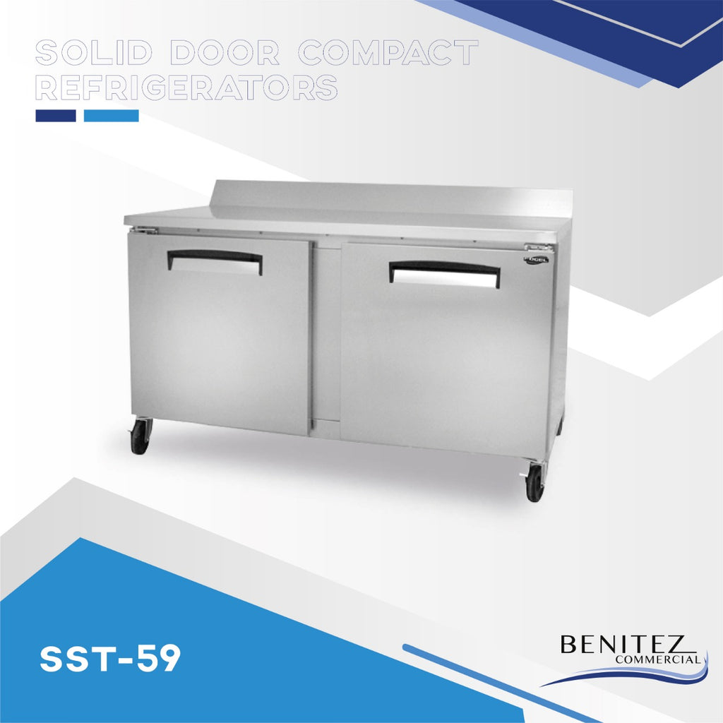 SOLID DOOR COMPACT REFRIGERATORS SST-59