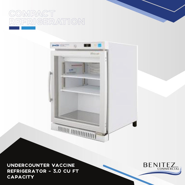 Undercounter Vaccine Refrigerator - 3.0 cu ft capacity