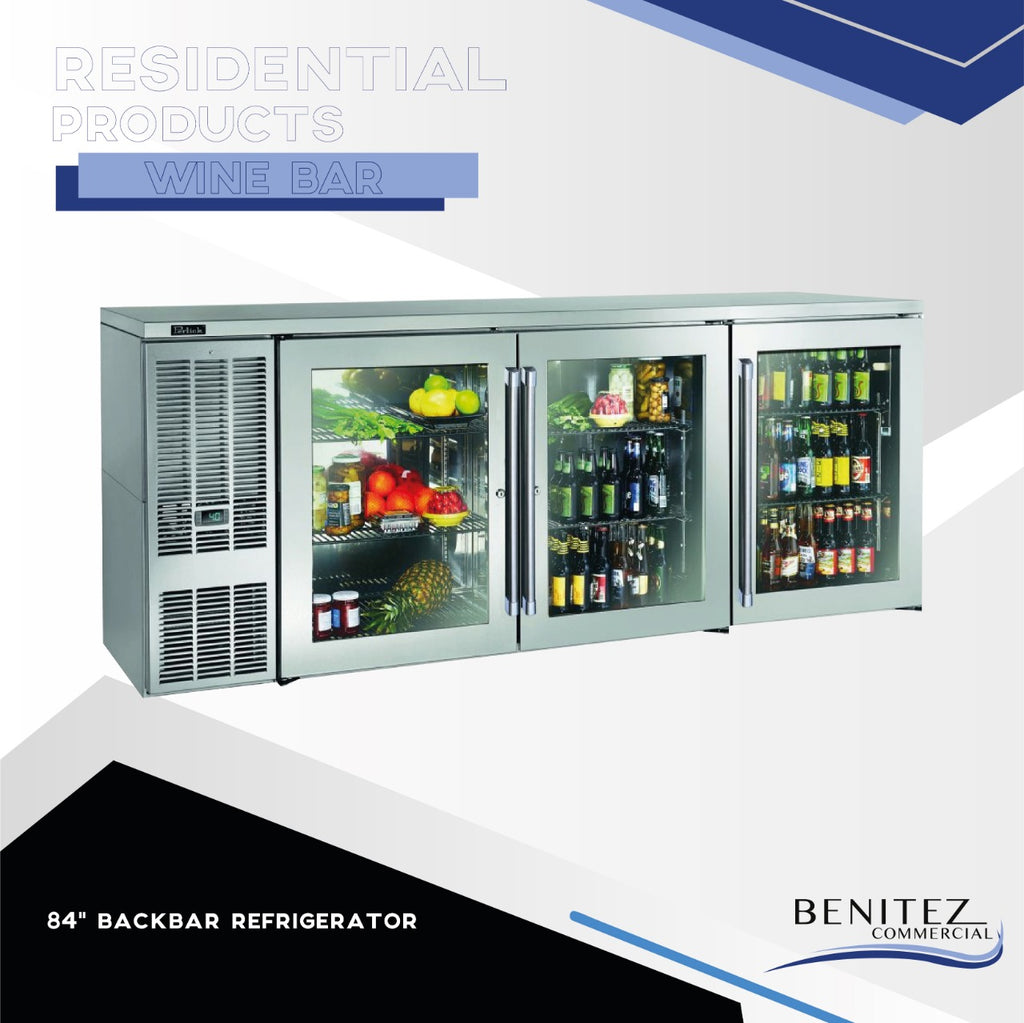 84" BACKBAR REFRIGERATOR