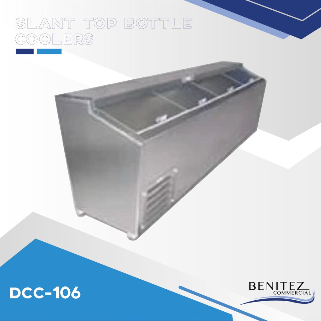 SLANT TOP BOTTLE COOLERS DCC-106
