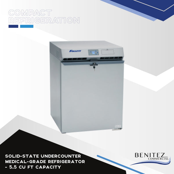Solid-State Undercounter Medical-Grade Refrigerator - 5.5 cu ft capacity