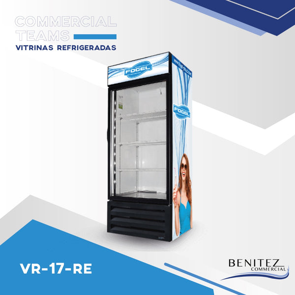 VERTICAL GLASS DOOR REFRIGERATORS VR-17-RE