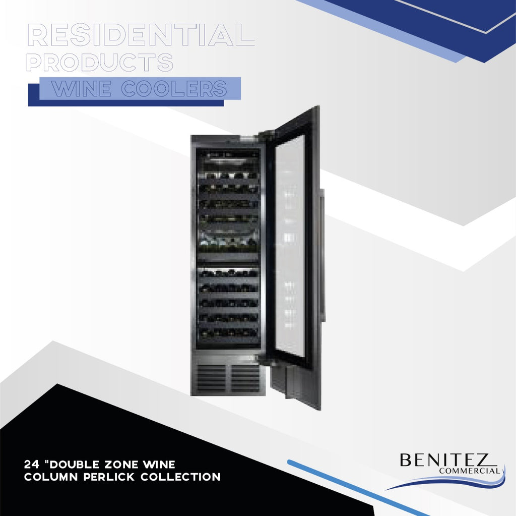 24" PERLICK COLLECTION DUAL-ZONE WINE COLUMN