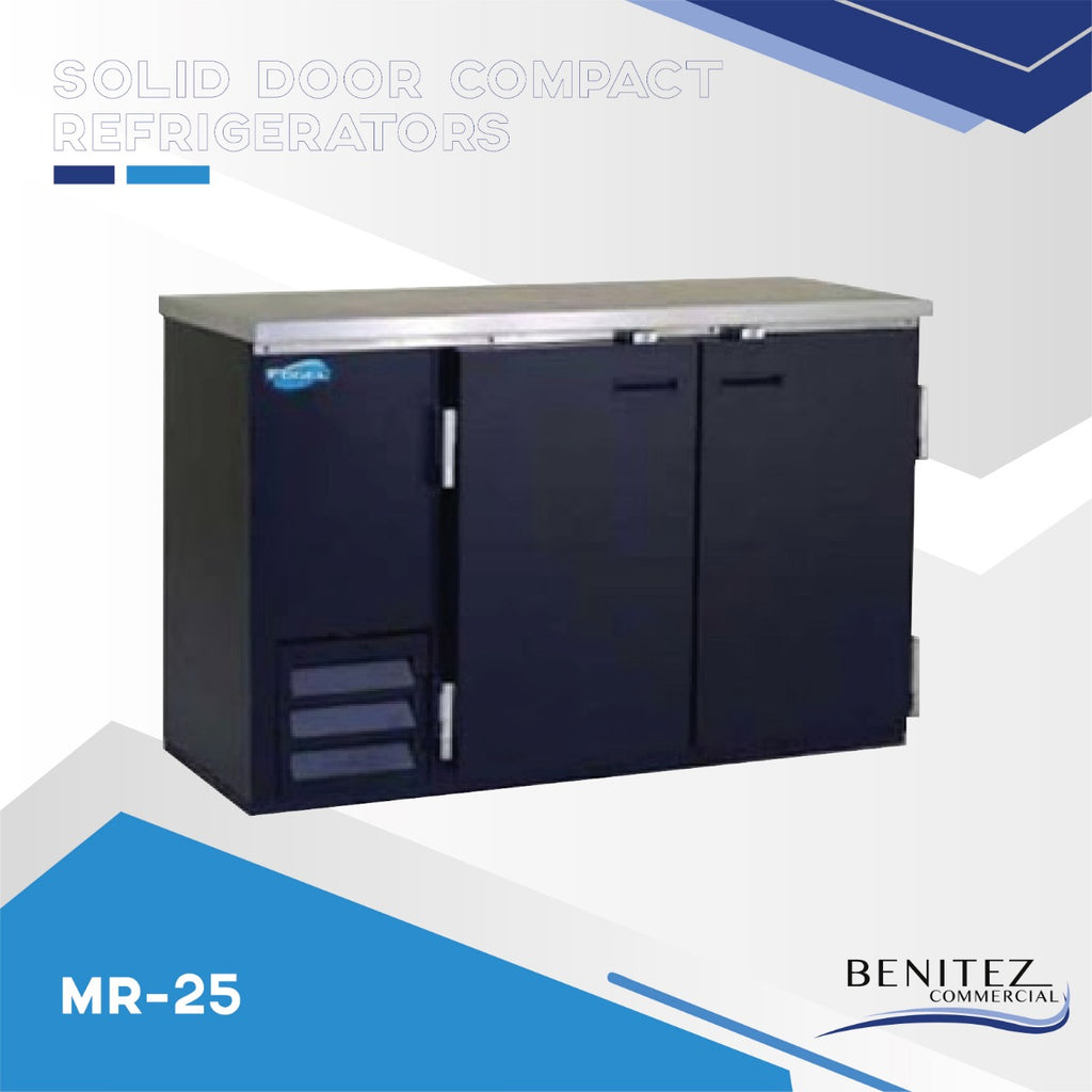 SOLID DOOR COMPACT REFRIGERATOR MR-25