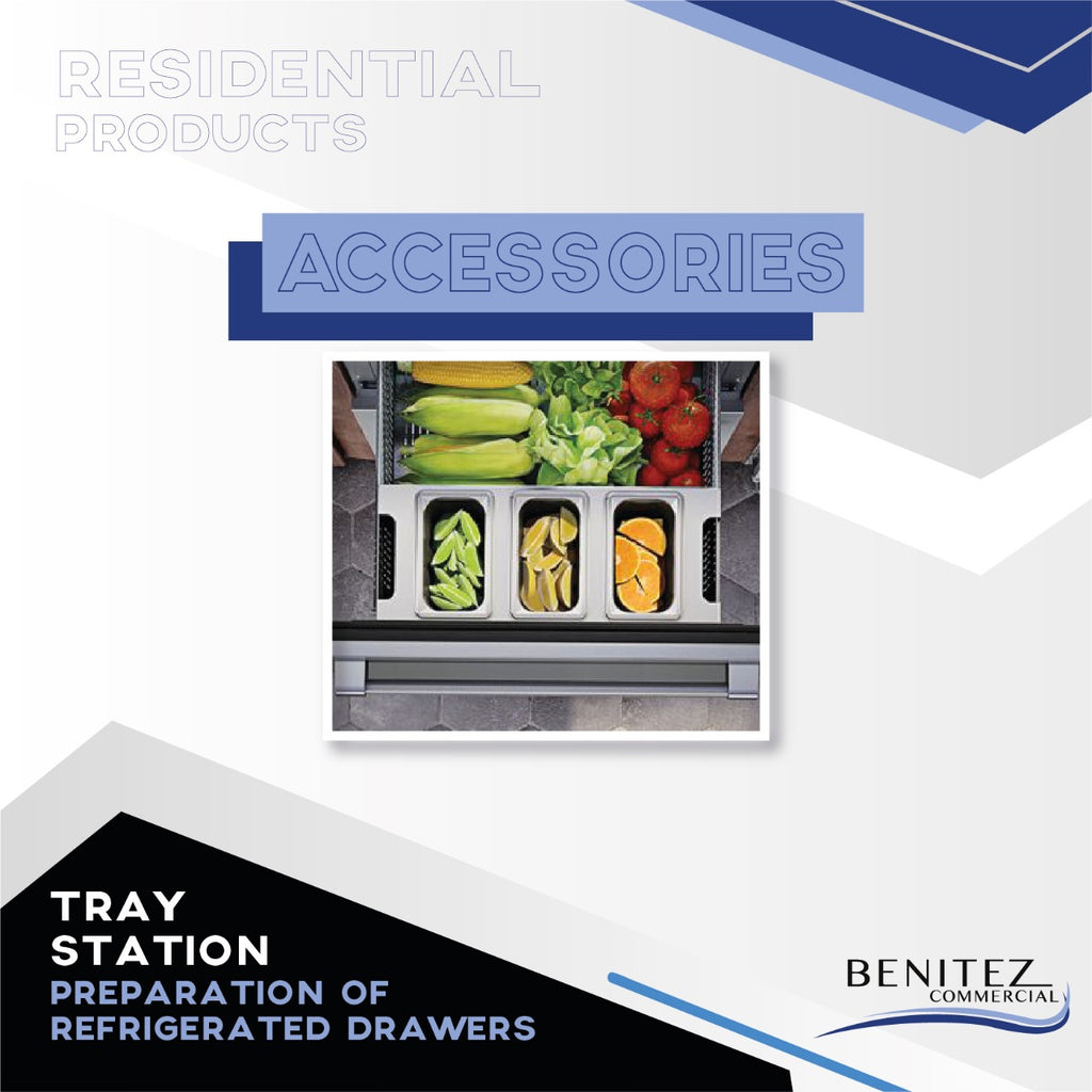 REFRIGERATED DRAWER PREP STATION TRAY