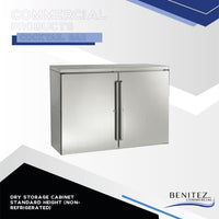 DRY STORAGE CABINET LOW HEIGHT (NON-REFRIGERATED)DBLP72