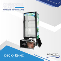 VERTICAL GLASS DOOR REFRIGERATORS DECK-12-HC