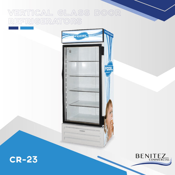 VERTICAL GLASS DOOR REFRIGERATORS CR-23
