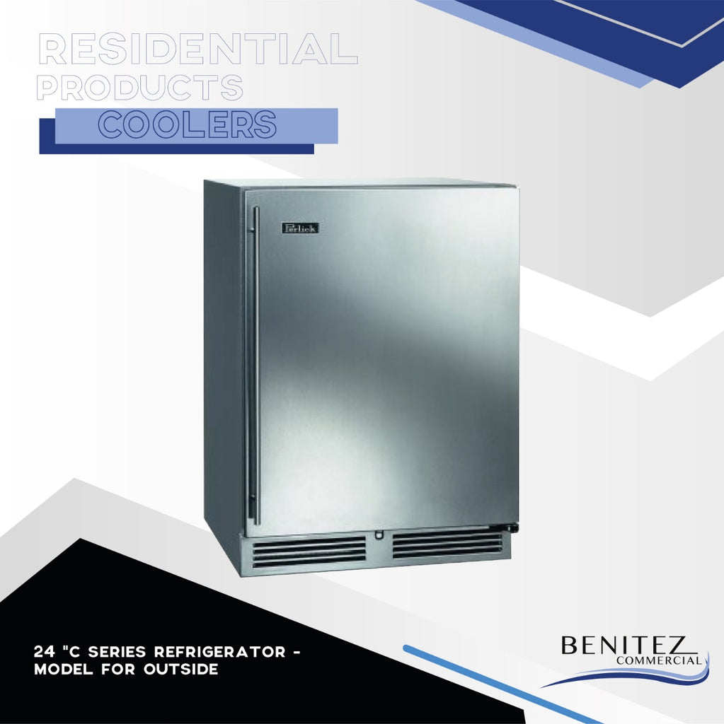 24" C-SERIES REFRIGERATOR - OUTDOOR MODEL