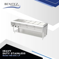 Heavy Duty Stainless Model WB‐6GC‐LP