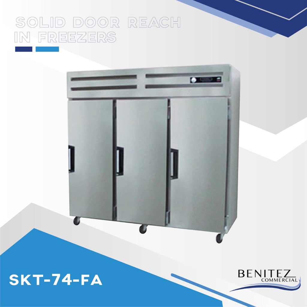 SOLID DOOR REACH-IN FREEZERS SKT-74-FA