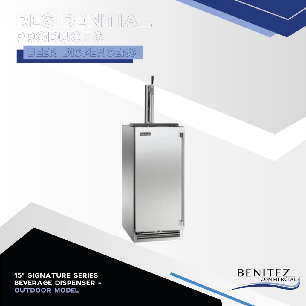 15" SIGNATURE SERIES BEVERAGE DISPENSER - OUTDOOR MODEL