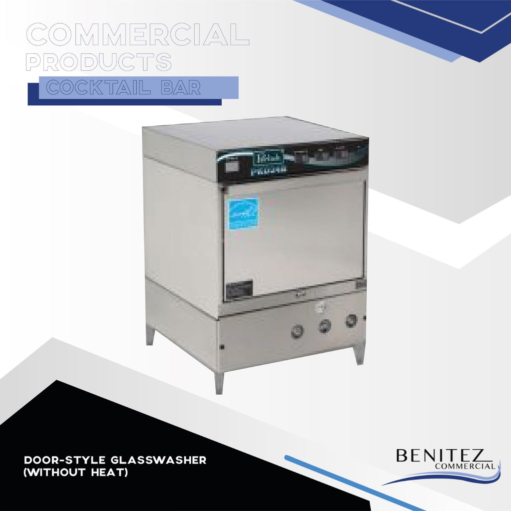 DOOR-STYLE GLASSWASHER (WITHOUT HEAT)