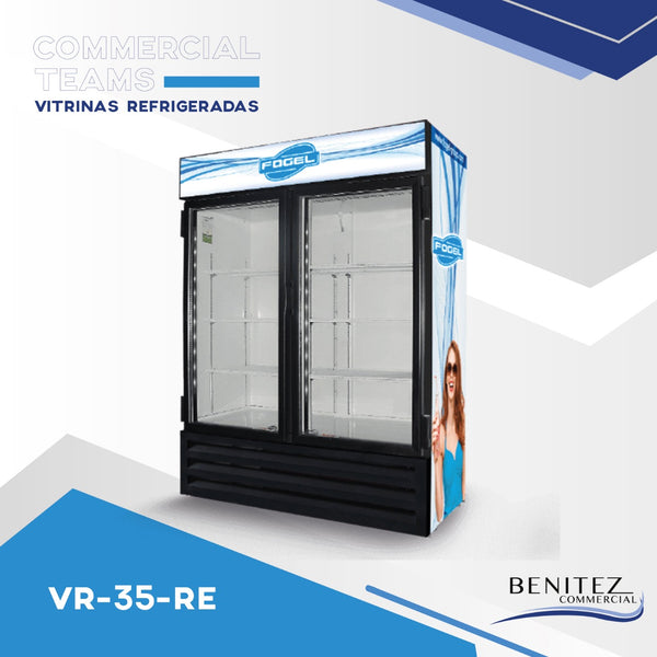 VERTICAL GLASS DOOR REFRIGERATORS VR-35