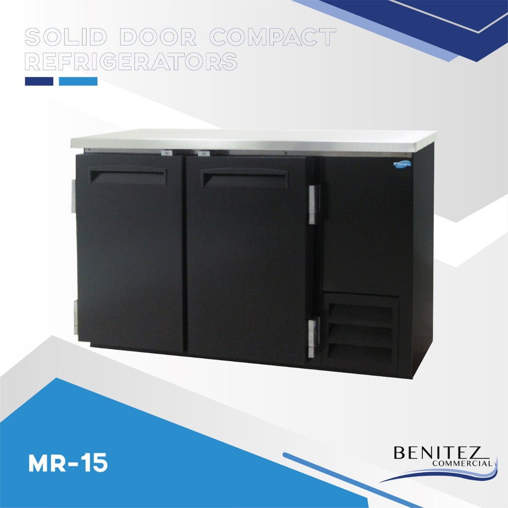 SOLID DOOR COMPACT REFRIGERATOR MR-15