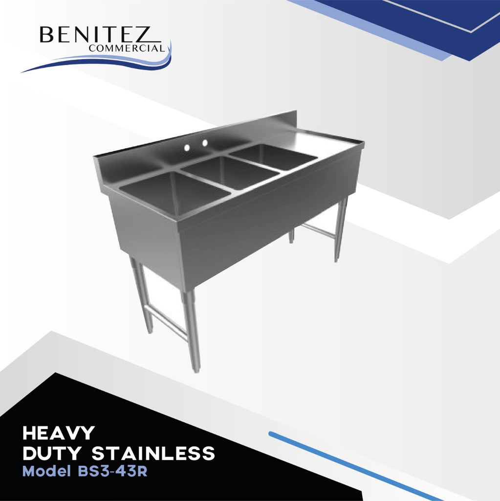 Heavy Duty Stainless Model BS3-43R