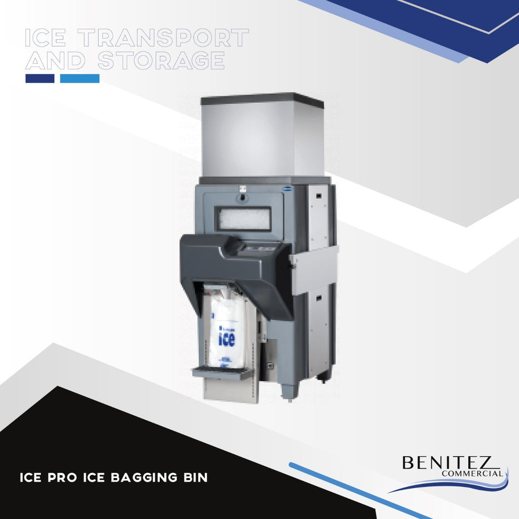 Ice Pro ice bagging bin