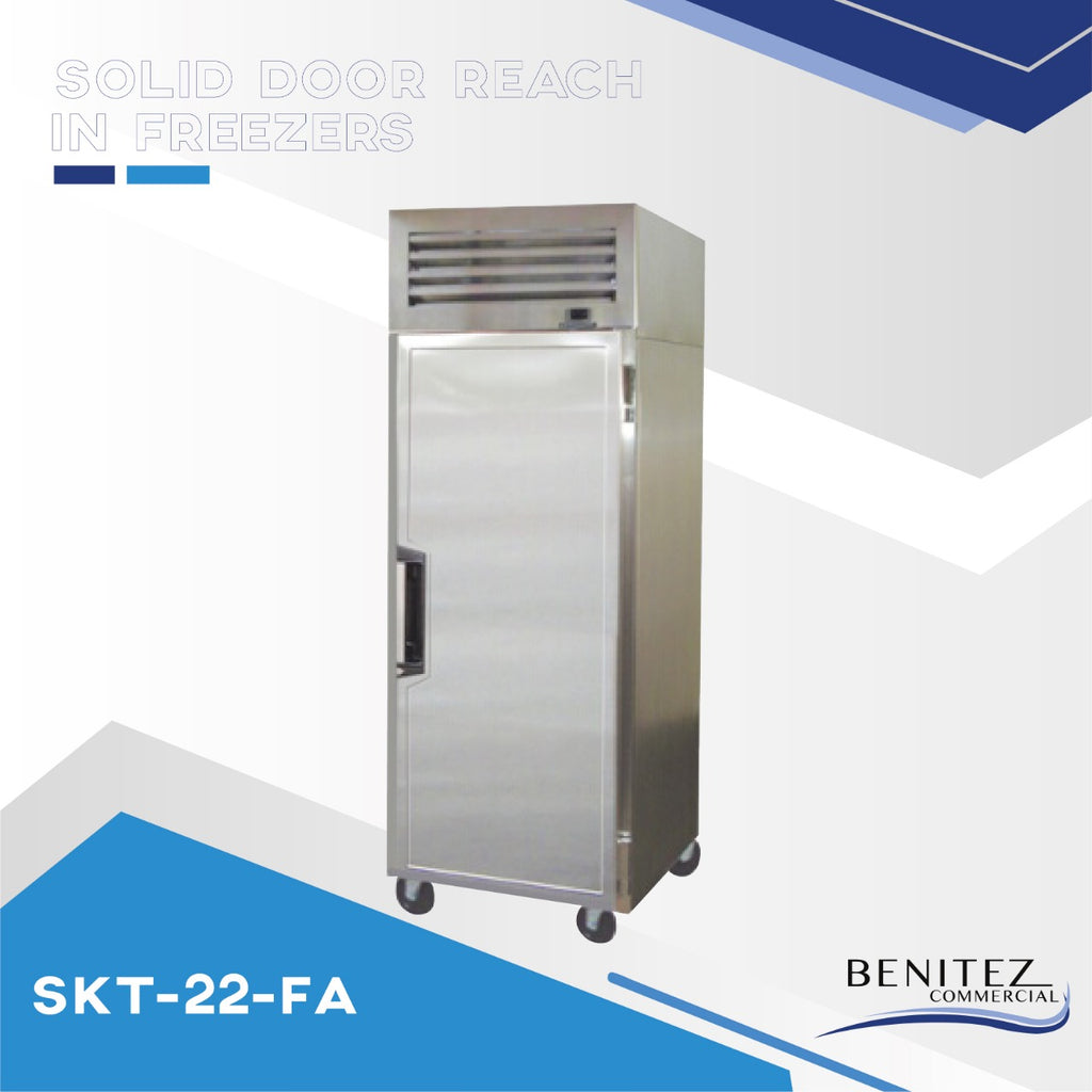 SOLID DOOR REACH-IN FREEZERS SKT-22-FA