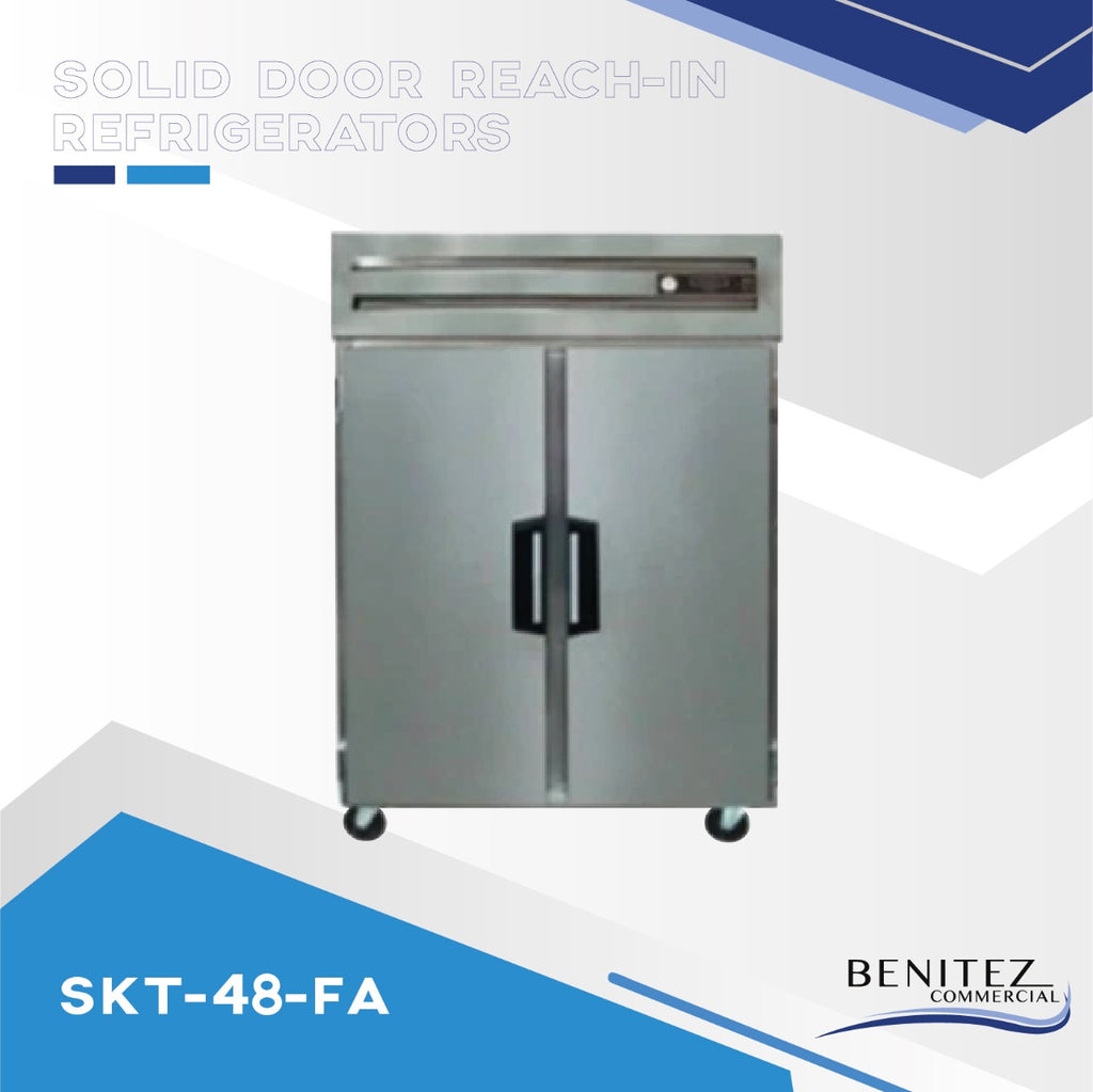 SOLID DOOR REACH-IN REFRIGERATORS SKT-48-FA